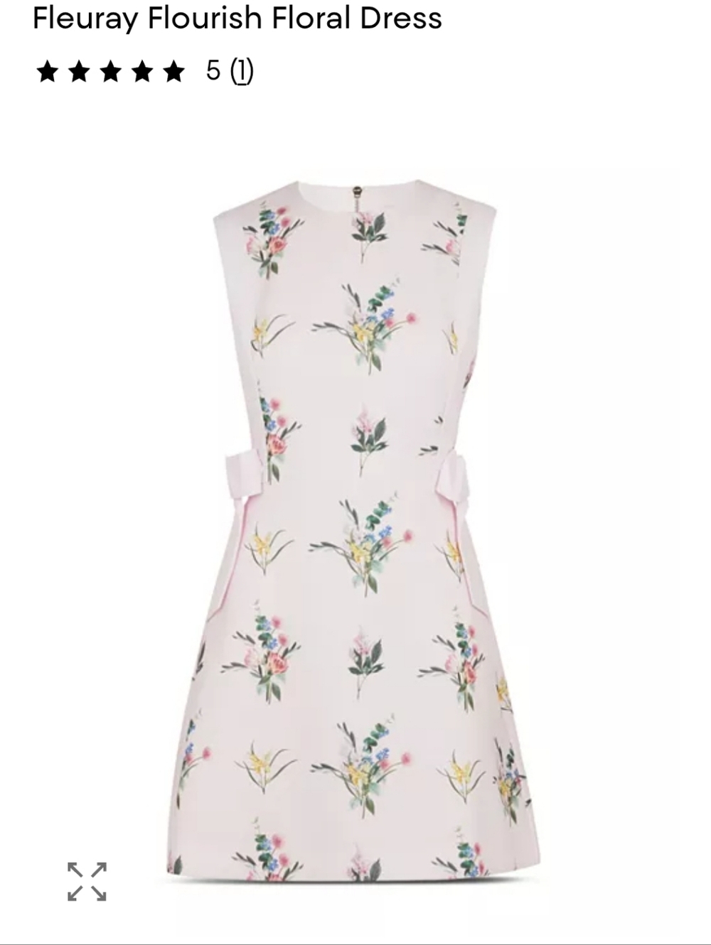 Fleuray Flourish Pink Floral Dress